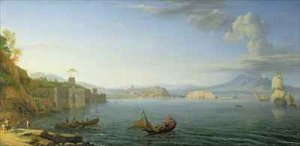 View of Naples 1750