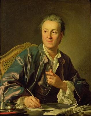 Portrait of Denis Diderot 1713-84 1767