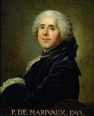 Portrait of Pierre Carlet de Chamblain de Marivaux 1688-1763 1743