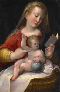 Madonna and Child 1580-85