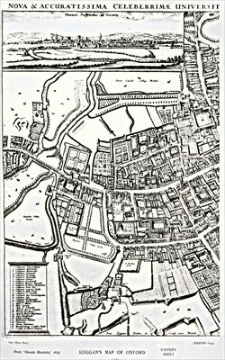 Loggans map of Oxford Eastern Sheet