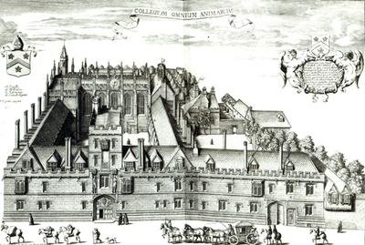 All Souls College Oxford University 1675