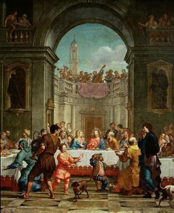 The Marriage at Cana 1723