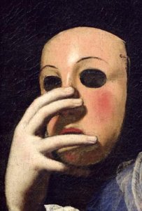 Woman with a Mask