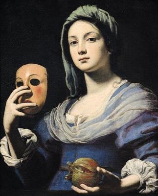 Woman with a Mask 2