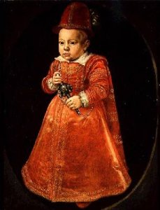 Portrait of a Child with a Rattle 1600