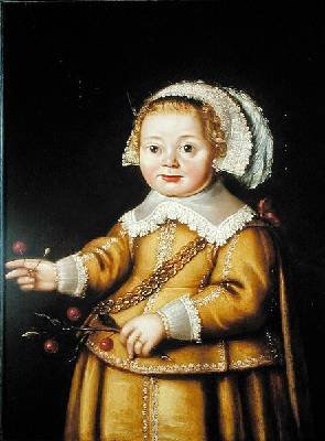 Portrait of Anne Gibson as a Child