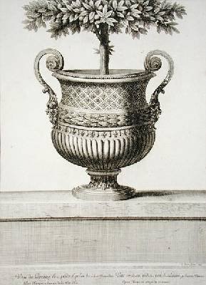 Bronze vase at Versailles