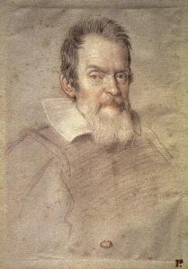 Portrait of Galileo Galilei 1564-1642 Astronomer and Physicist