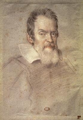 Portrait of Galileo Galilei 1564-1642 Astronomer and Physicist