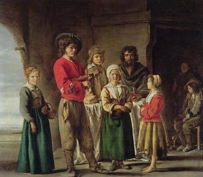 Peasants in a Cave