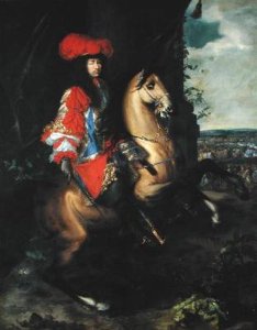 Equestrian Portrait of Louis XIV