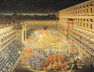 Festival in Honour of Queen Christina 1626-89 Of Sweden at the Palazzo Barberini