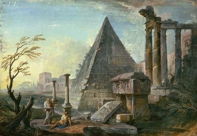 Pyramid of Caius Cestius at Rome