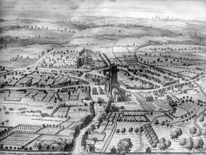 Cirencester Park from The Ancient and Present State of Gloucestershire