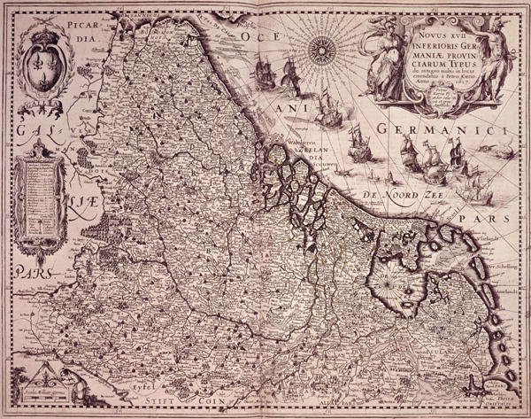 Map of the Province of United Netherlands