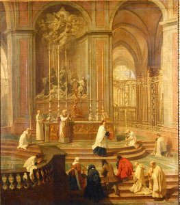 The Mass of Canon Antoine de La Porte or The Altar of Notre Dame