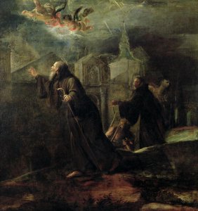 The Vision of St Francis of Paola