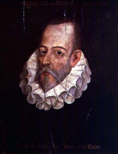 Portrait of Miguel de Cervantes y Saavedra 1547-1615