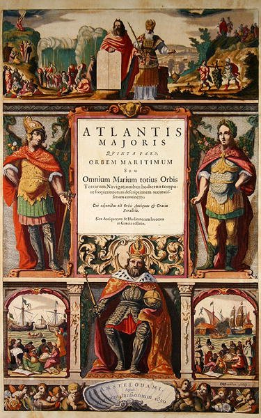 Frontispiece of the Fifth Volume of Janssons Atlas Novus