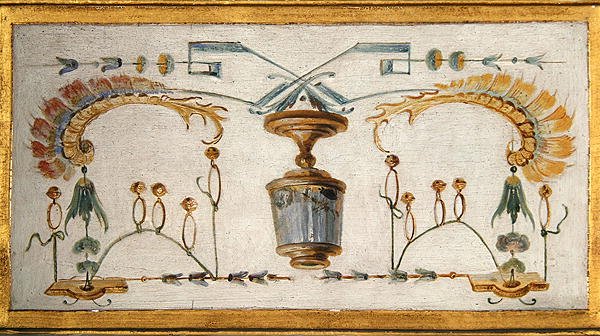 Bottle decorated with insects and bells from La Grande Singerie