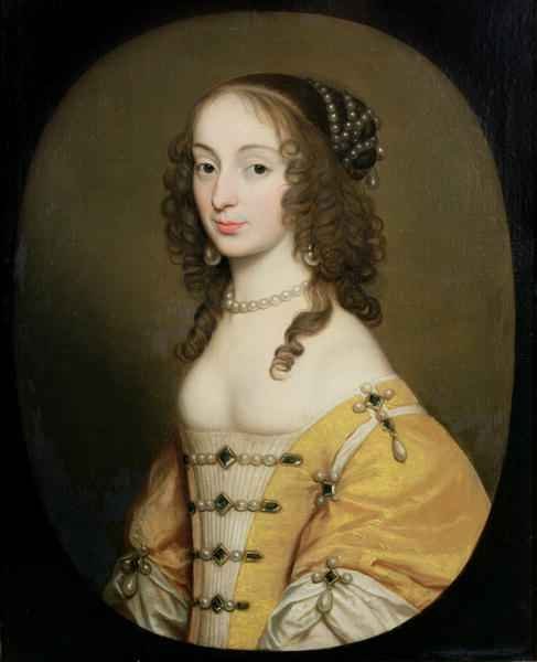 Portrait of Louise Hollandine Princess Palatinate