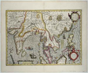 The Indian Subcontinent to the Philippines by way of the northern portions of the Indonesian archipelago and the Malay Peninsula