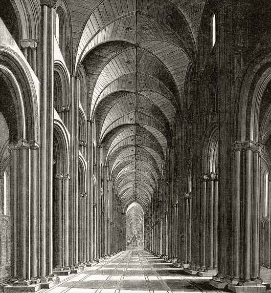 Interior of the Nave of St Pauls