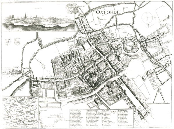 Map of Oxford