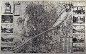 Map of the City of Florence