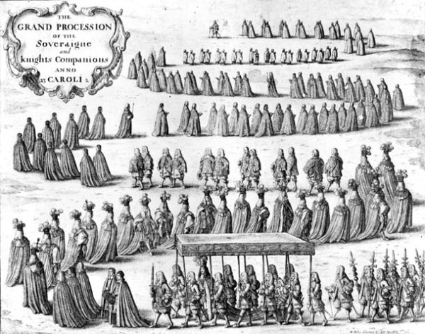 The Grand Procession of the Sovereign and Knight Companions