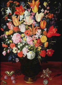 Still life of flowers