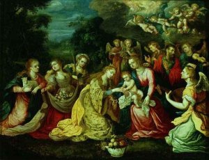 The Mystic Marriage of St Catherine