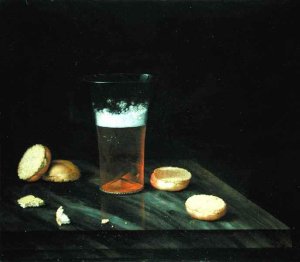 Still life with Beer Glass