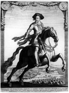 Gustavus Adolphus II King of Sweden on Horseback