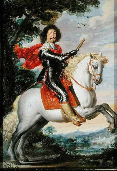 An Equestrian Portrait of a Gentleman