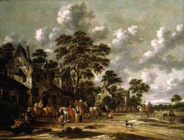 Town scene