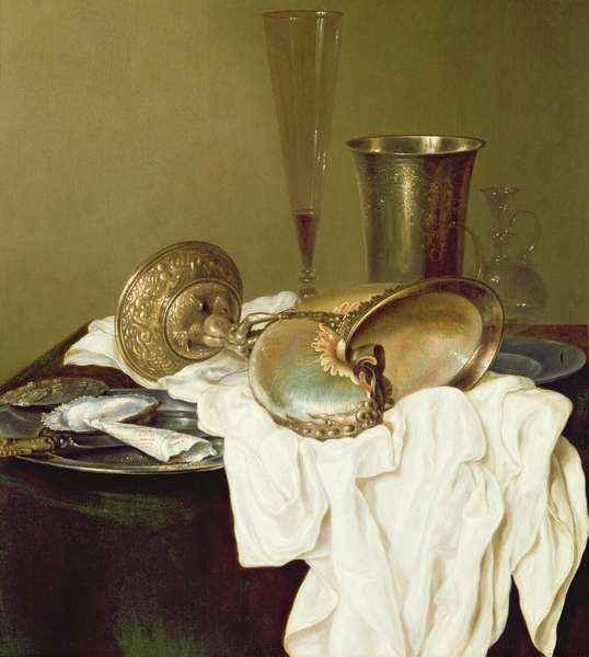 Still Life with a Nautilus Cup