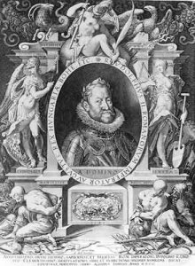 Portrait of Rudolph II 1576-1612