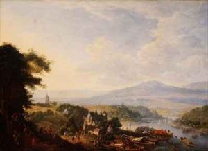 View on the Rhine near Cologne