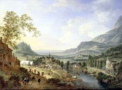 A Village Fete in the Rhine Valley