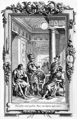 Illustration for Nicomede by Pierre Corneille 1606-84