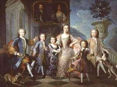 Portrait of the Family of the Duke of Valentinois