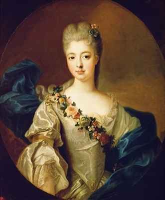 Portrait of Charlotte Aglae of Orleans