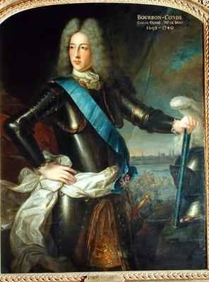 Portrait of Louis Henri de Bourbon 1692-1740 Prince of Conde