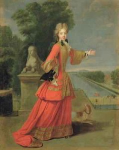 Marie Adelaide de Savoie 1685-1712 in Hunting Dress