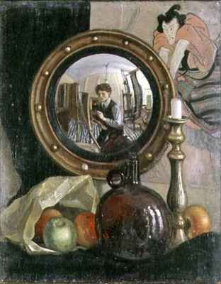 Still Life with Self Portrait