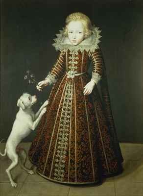 Child with a Dog