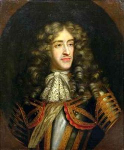 Portrait of James Duke of York 1633-1701 as Lord High Admiral