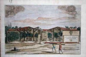 A Covered Orchard from Hesperides by Giovanni Battista Ferrari